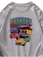 Men Car And Letter Graphic Sweatshirt