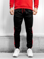 Men Contrast Panel Sweatpants