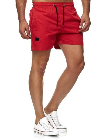 Men Pockets Drawstring Waist Track Shorts