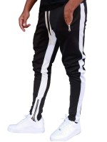 Men Color Block Drawstring Waist Sweatpants