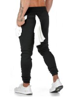 Men Drawstring Waist Sweatpants