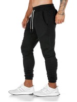 Men Drawstring Waist Sweatpants