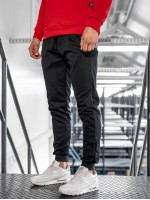 Men Solid Drawstring Sweatpants