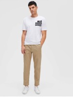 Men Slant Pocket Tailored Pants