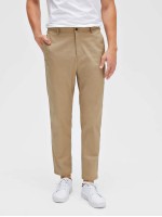 Men Slant Pocket Tailored Pants