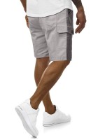 Men Drawstring Waist Cargo Shorts