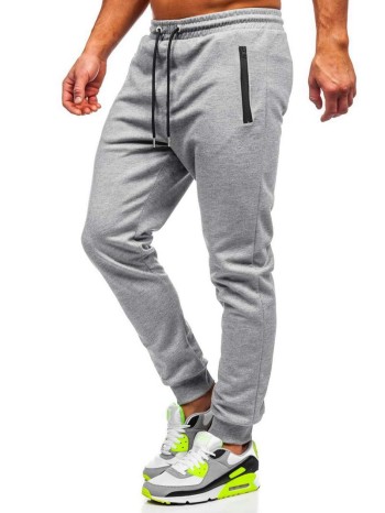 Men Solid Drawstring Waist Sweatpants