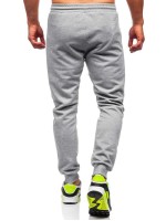 Men Solid Drawstring Waist Sweatpants