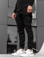 Men Zip Detail Drawstring Waist Sweatpants