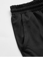 Men Cut And Sew Panel Drawstring Waist Sweatpants