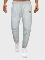 Men Drawstring Waist Graphic Sweatpants