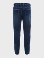 Men Solid Slant Pocket Wash Jeans