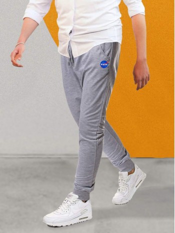 Men Graphic Print Drawstring Waist Sweatpants