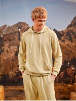 Men Kangaroo Pocket Drawstring Hoodie & Sweatpants