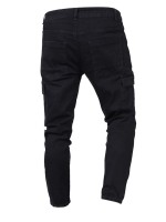 Men Flap Pocket Cargo Jeans