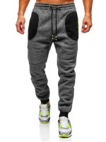 Men Contrast Pocket Drawstring Waist Joggers