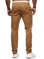 Men Slant Pocket Straight Leg Pants