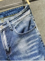 Men Ripped Washed Jeans