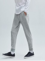 Men Drawstring Waist Sweatpants