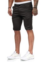 Men Solid Slant Pocket Bermuda Shorts