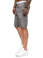 Men Solid Slant Pocket Bermuda Shorts