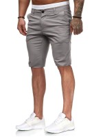 Men Solid Slant Pocket Bermuda Shorts