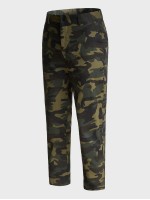 Men Single Breasted Camo Blazer & Pants Set