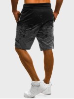 Men Contrast Ombre Drawstring Shorts