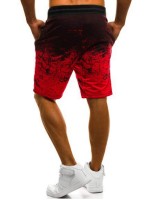 Men Splatter Print Drawstring Shorts