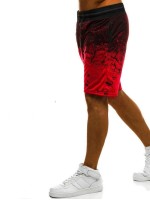 Men Splatter Print Drawstring Shorts