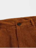 Men Solid Corduroy Pants