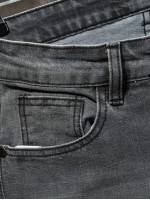 Men Solid Pocket Detail Jeans