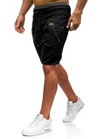 Men Contrast Camo Drawstring Waist Shorts