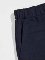 Men Striped Slant Pocket Sweatpants