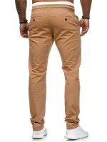 Men Drawstring Waist Straight Leg Pants