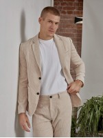 Men Single Breasted Corduroy Blazer & Pants Suit