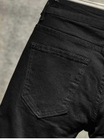 Men Solid Pocket Detail Skinny Jeans