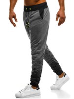 Men Splatter Paint Drawstring Sweatpants