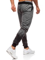 Men Splatter Paint Drawstring Sweatpants