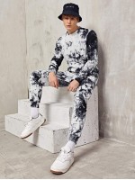 Men Tie Dye Pullover & Joggers Set