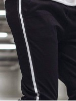 Men Side Stripe Straight Leg Pants