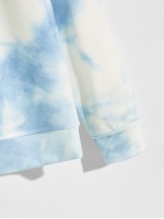 Men Tie Dye Print Sweatshirt