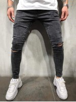 Men Ripped Skinny Jeans