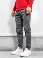 Men Contrast Panel Side Sweatpants