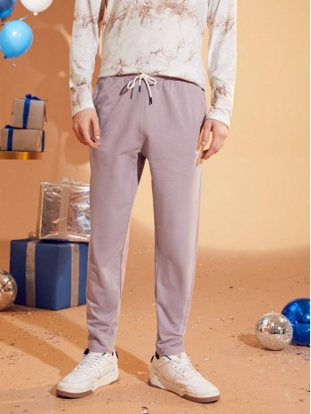 Men Slant Pocket Sweatpants