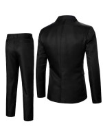 Men Single Button Blazer & Trousers Suit