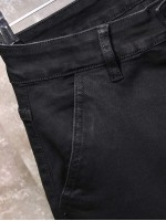 Men Flap Pocket Solid Jeans