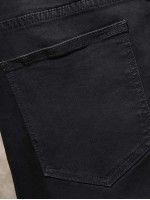 Men Flap Pocket Solid Jeans