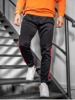 Men Side Striped Panel Sweatpants