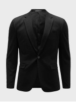 Men Solid Single Button Blazer & Tailored Pants